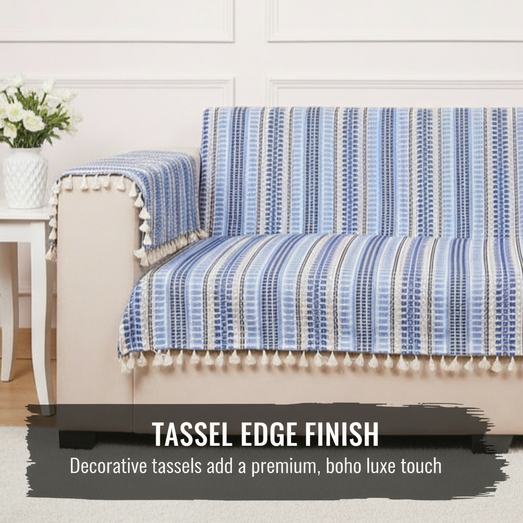 4 Seater Full (96x60 Inch),Blue