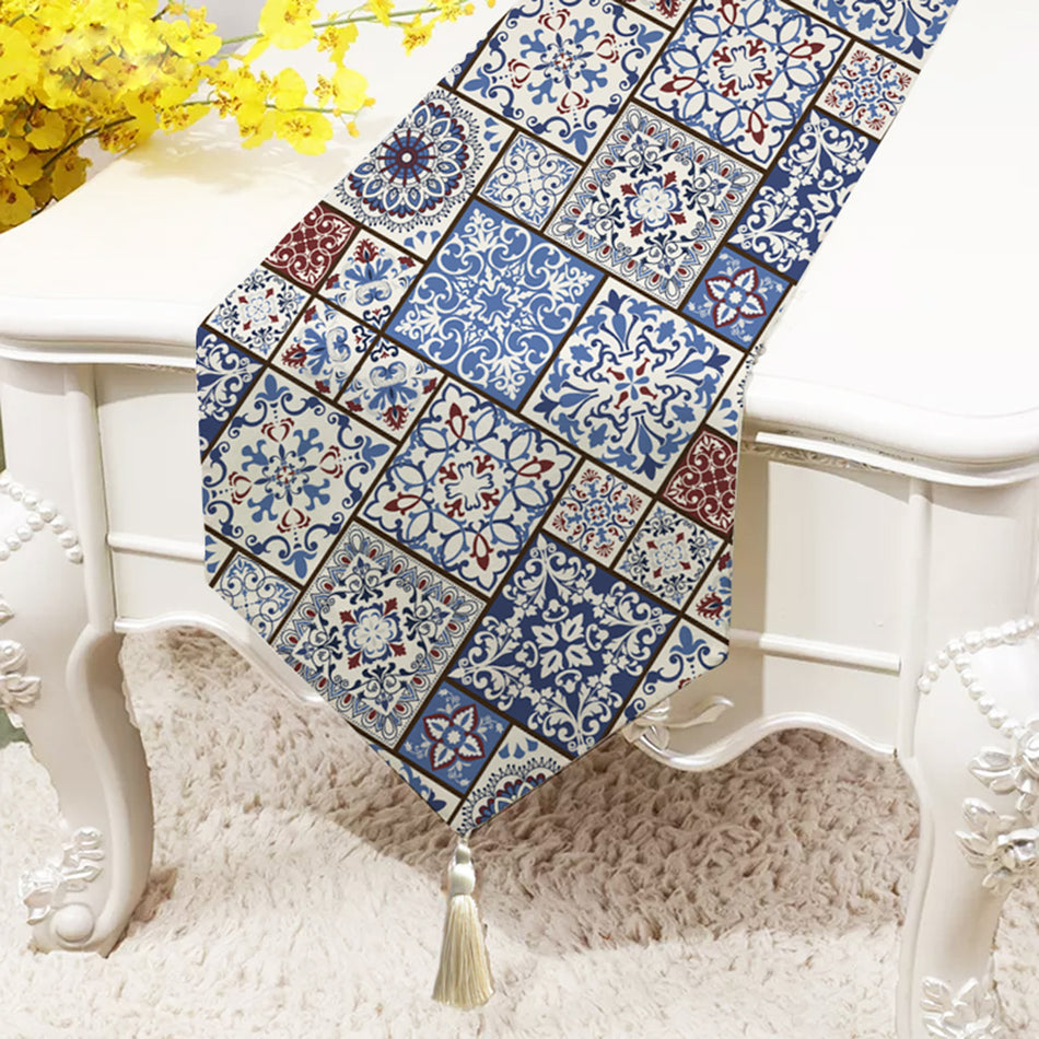Soft Boxpersian Polycotton Table Runner