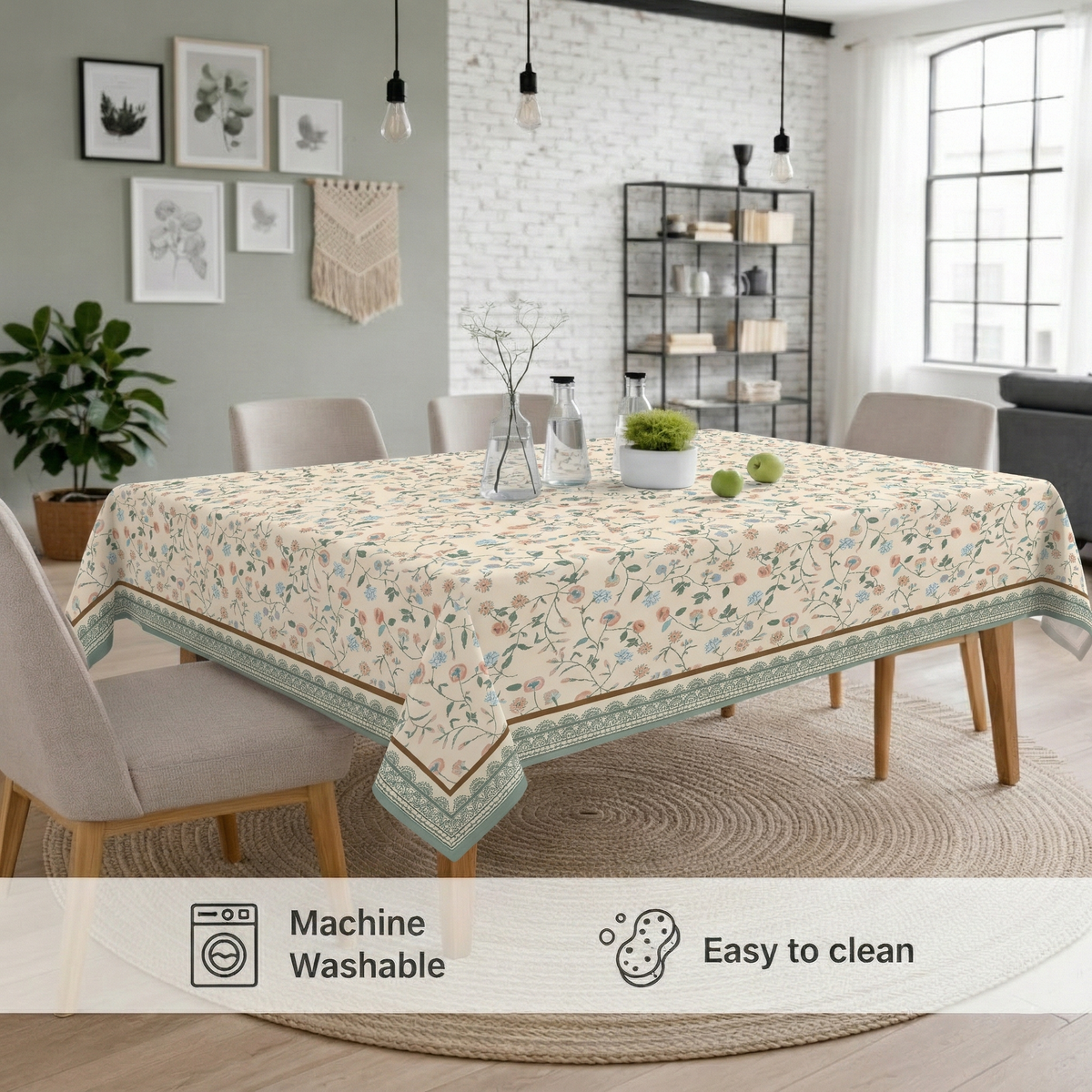 54x78 Inches (Fits 4–6 Seater)