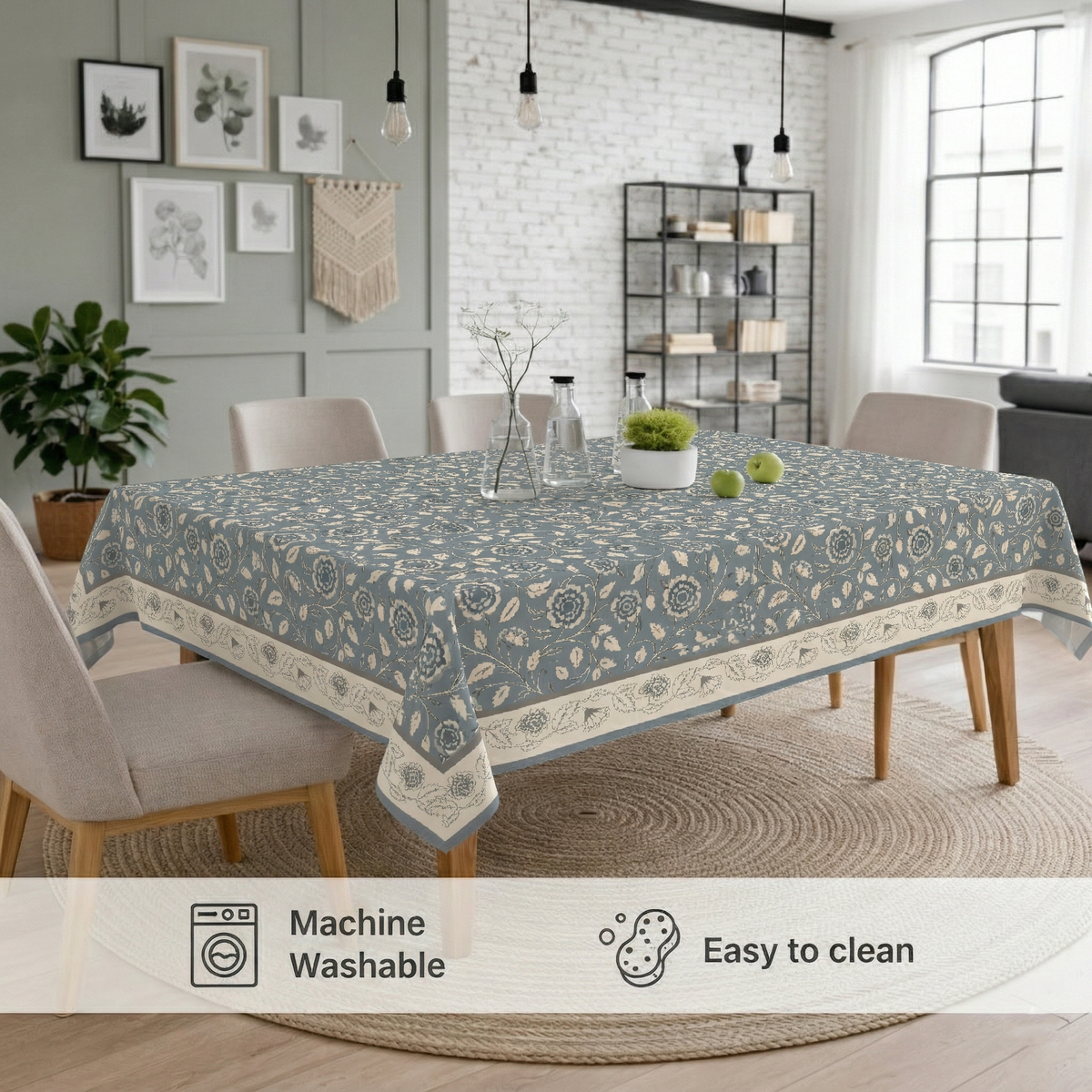 54x78 Inches (Fits 4–6 Seater)