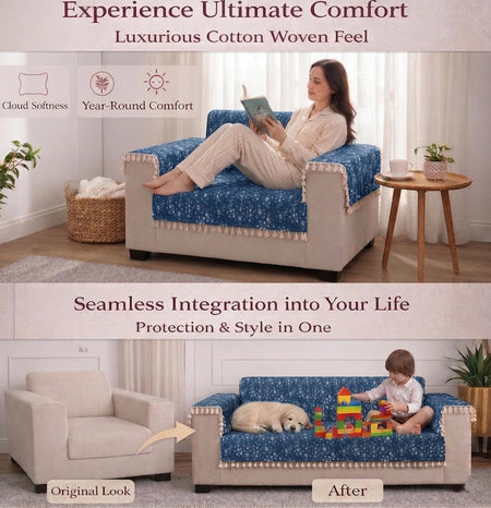 4 Seater Half,Blue