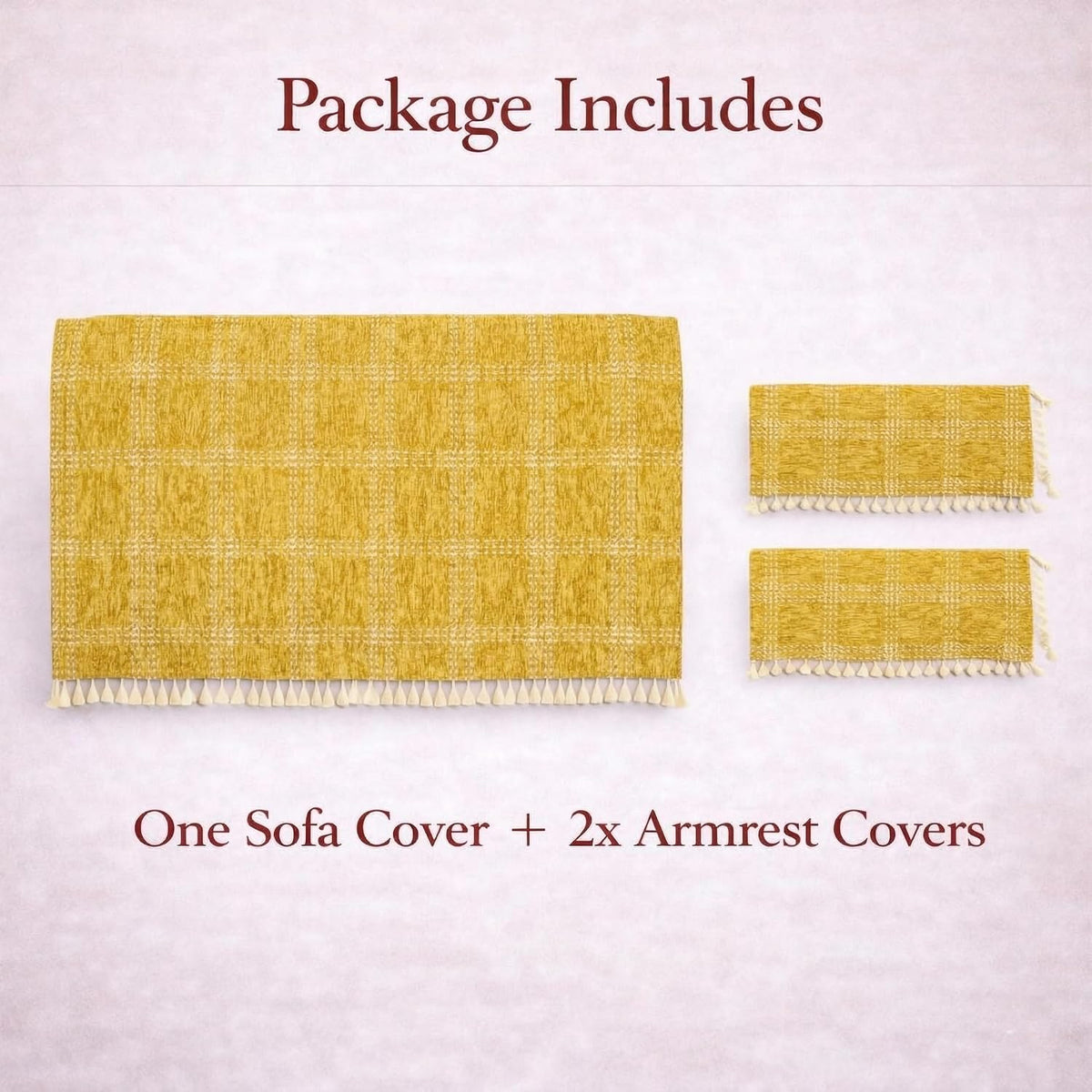 4 Seater Half (96x30 Inch),Yellow
