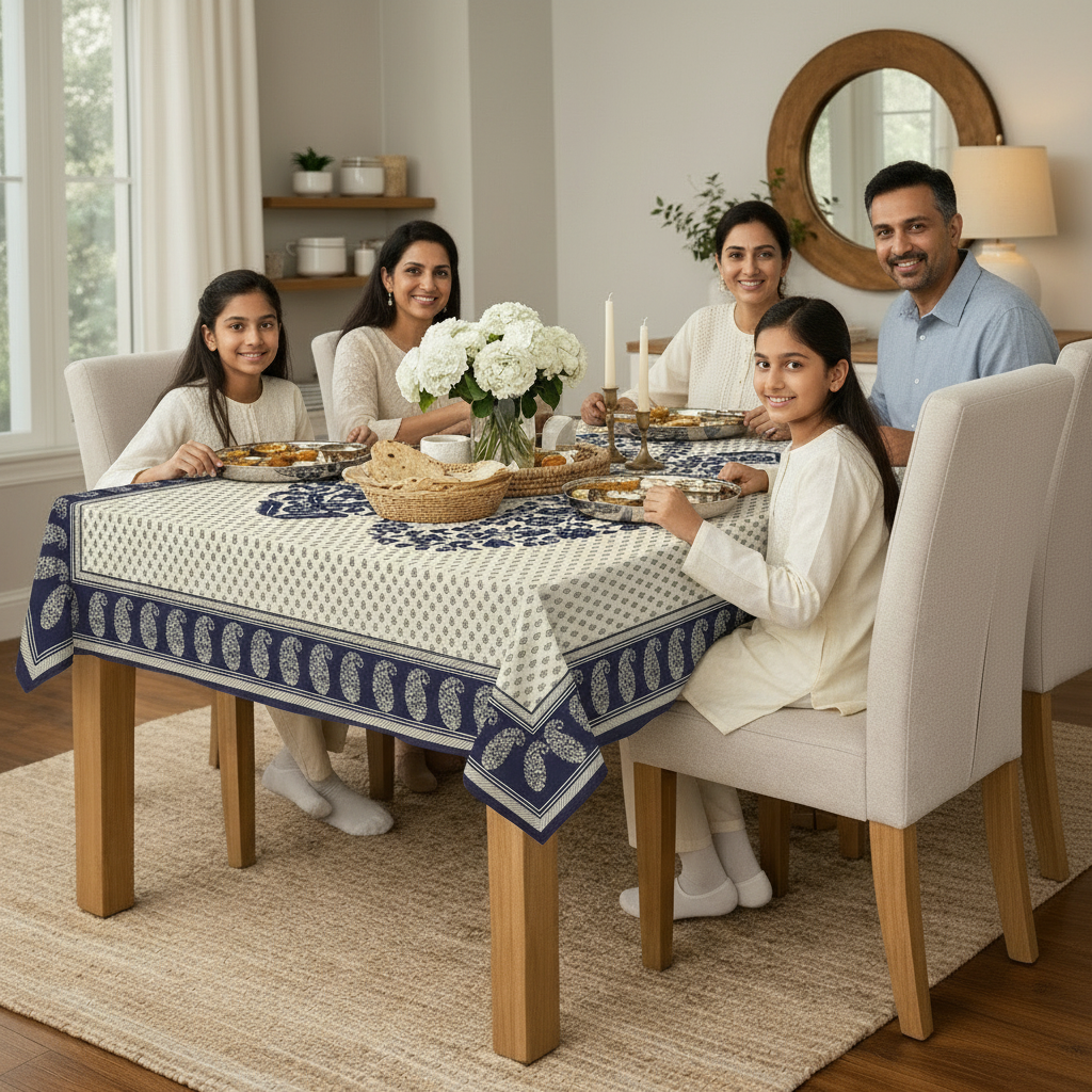 60x90 Inches (Fits 6–8 Seater),Noore