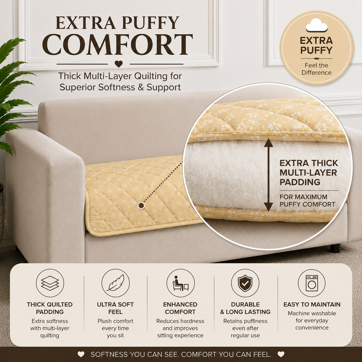 4 Seater (96x30 Inch),Spring Meadow