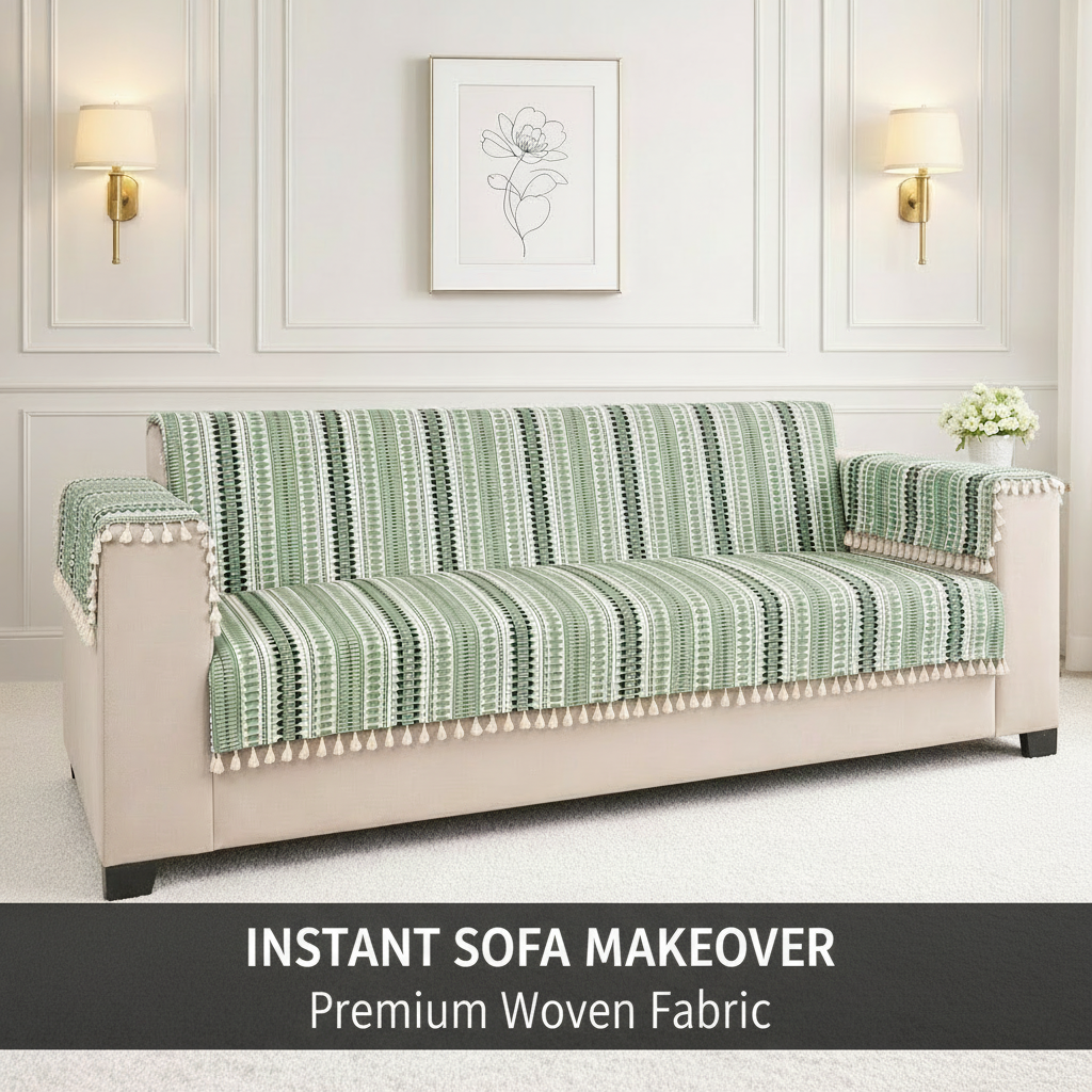 4 Seater Full (96x60 Inch),Green