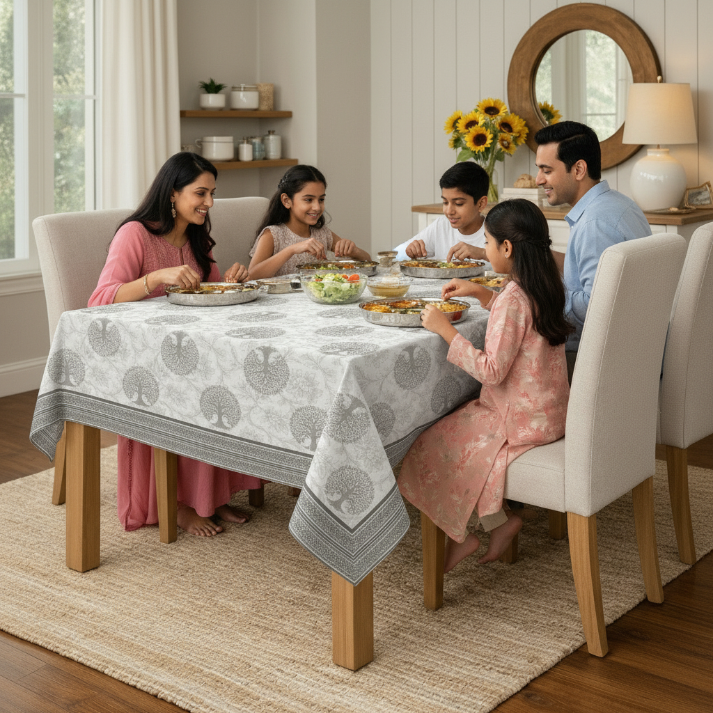 54x78 Inches (Fits 4–6 Seater),Upvan