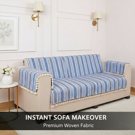 4 Seater Full (96x60 Inch),Blue