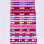 Load image into Gallery viewer, Aztec Purple Woven Fabric Table Runner with Tassel