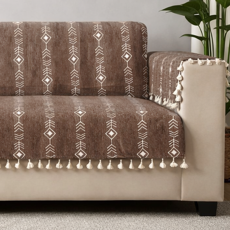 4 Seater Full (96x60 Inch),Beige