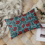 Load image into Gallery viewer, Soft Touch Luxurious Ethnic Printed Cotton Canvas Rectangular Cushion Cover Set of 2