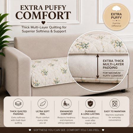 2 Seater (48x30 Inch),Blossom