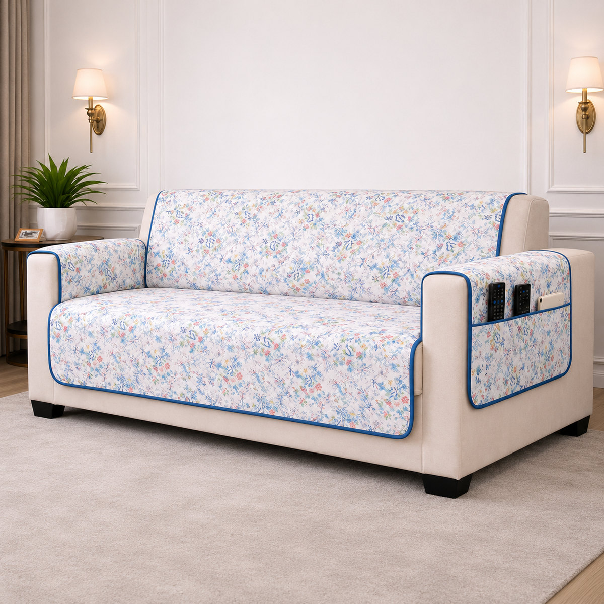 2 Seater (48x60 Inch),Blue