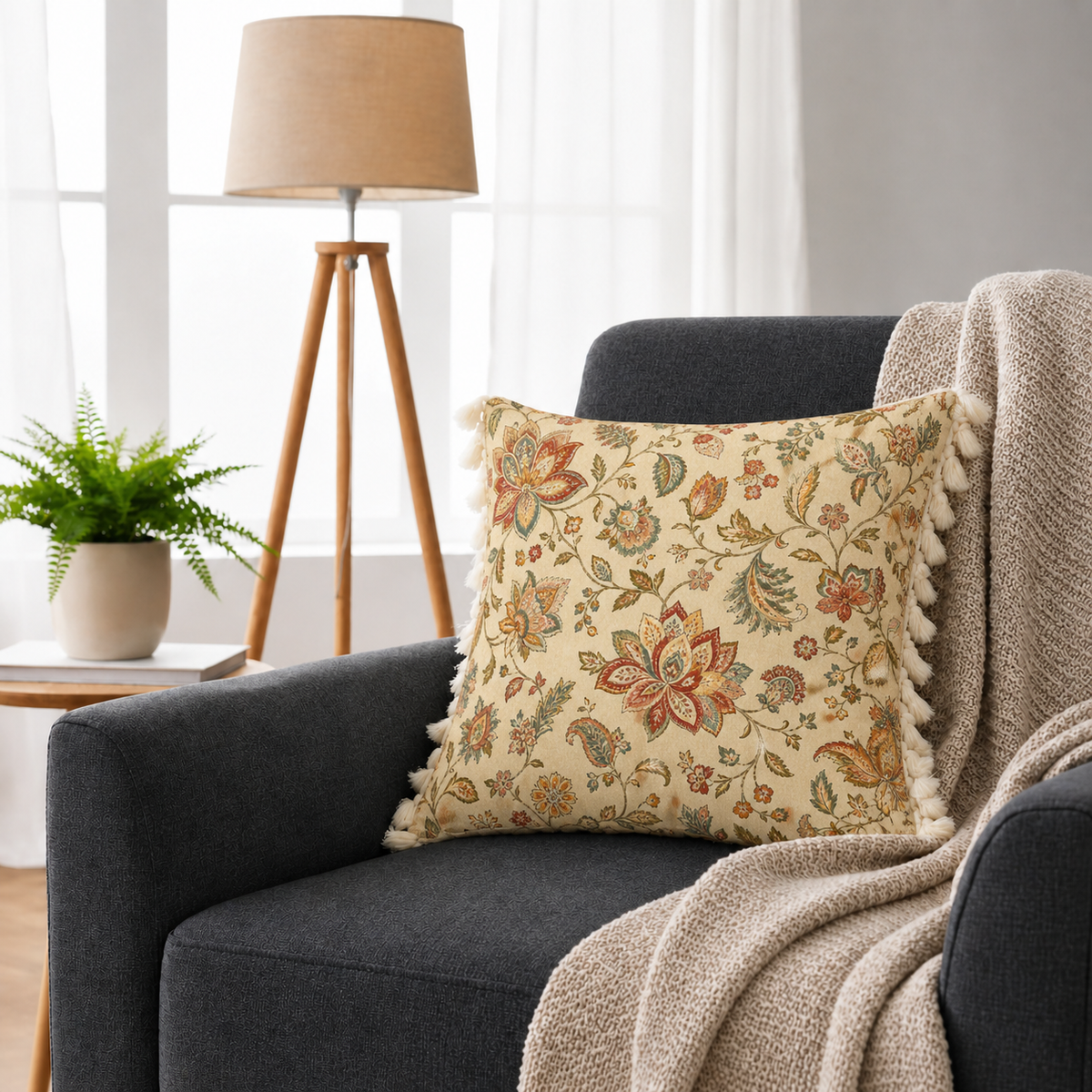 Set of 5 (16 x 16 in),Beige(Velmora)