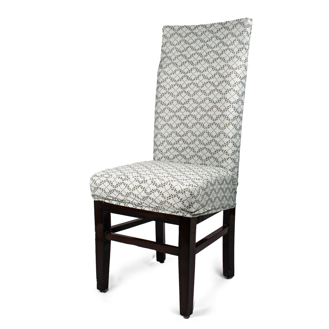 Ethnic Stretchable/Spandex Printed Full Chair SlipCover
