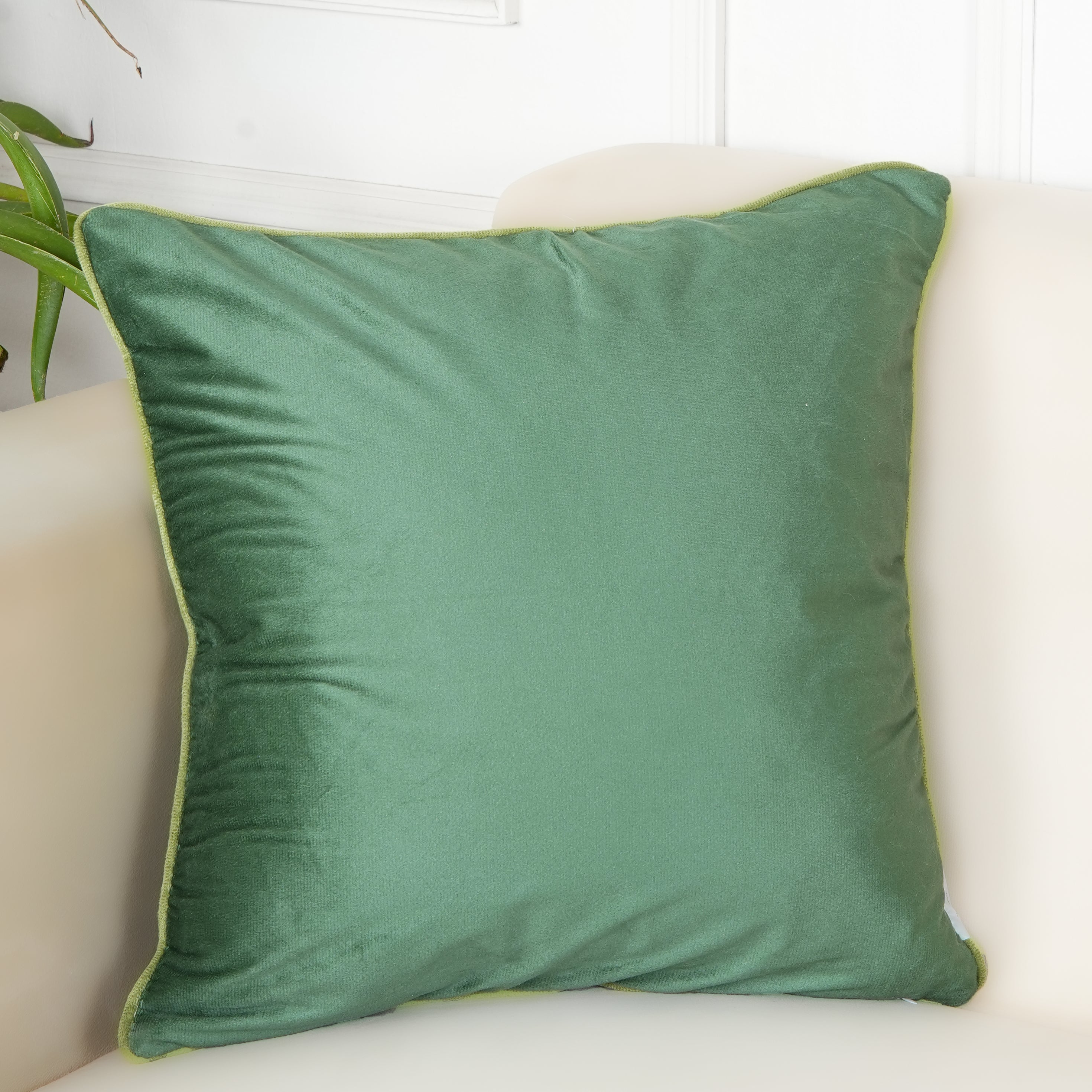 Set of 2 (24x24 inches),Green