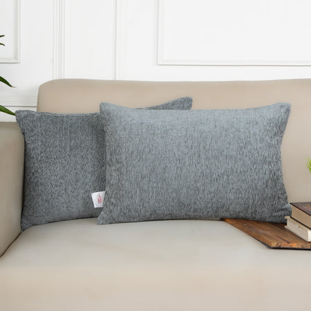Set of 2 (12x18 inches),Light Grey