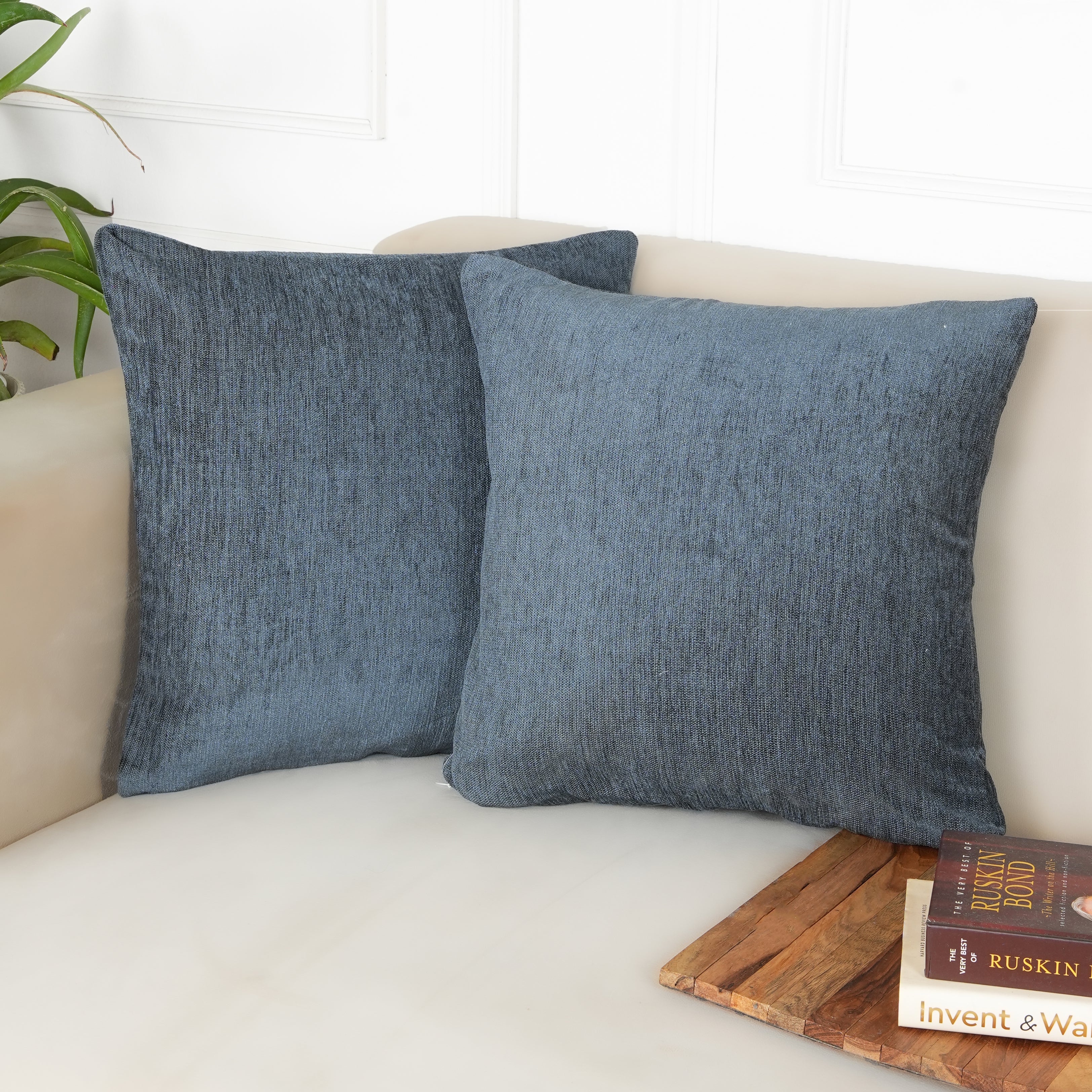 Set of 2 (16x16 inches),Dark Grey