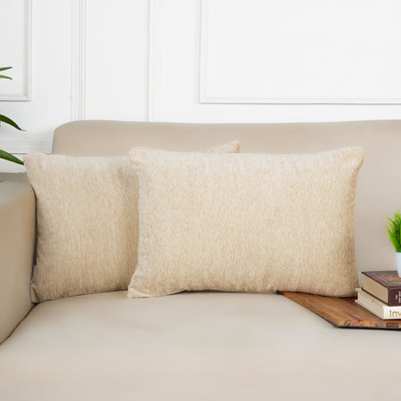 Set of 2 (12x18 inches),Light Beige
