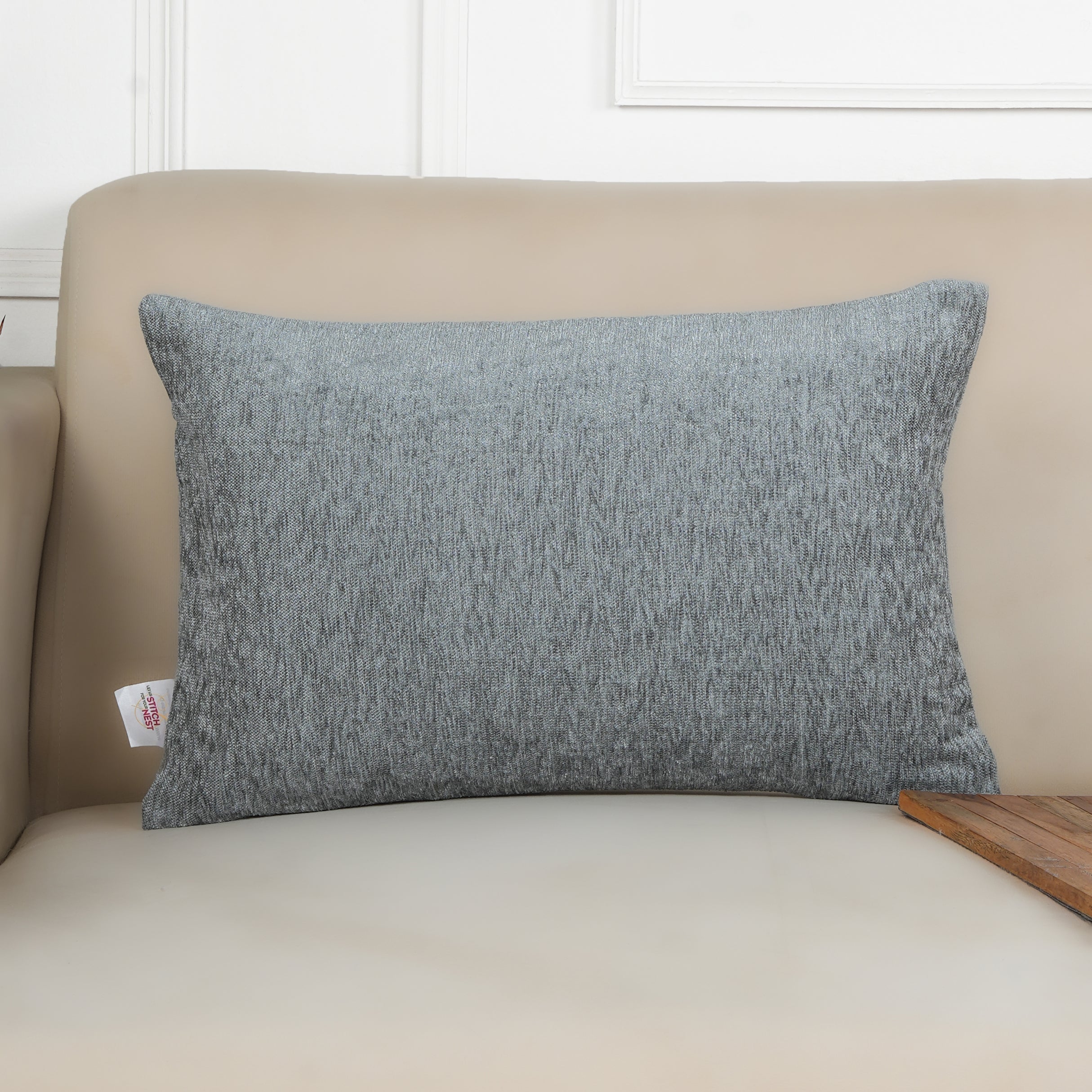 Set of 2 (12x18 inches),Light Grey
