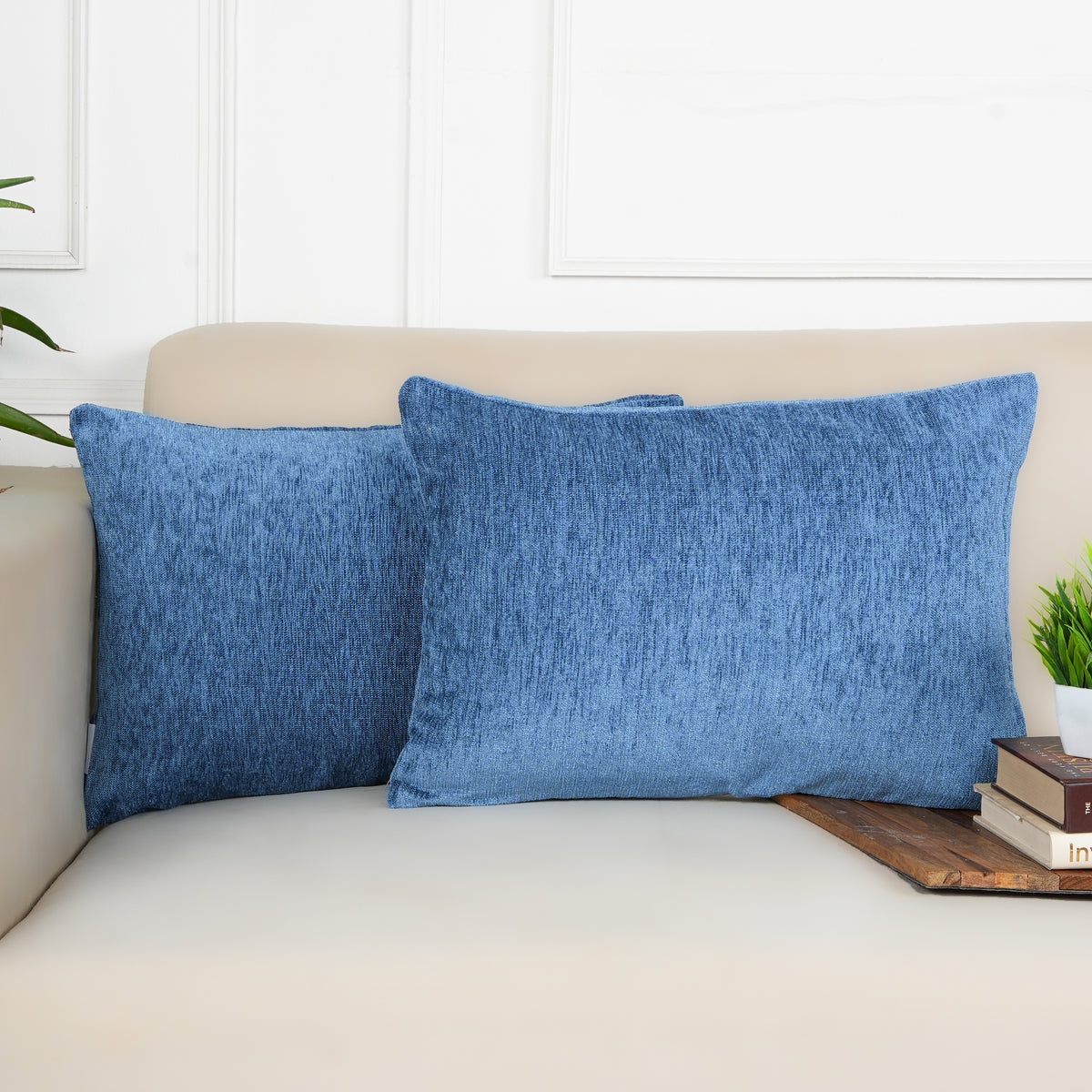 Set of 2 (12x18 inches),Blue