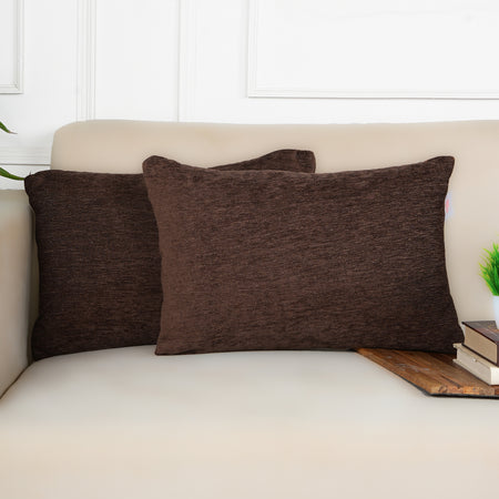 Set of 2 (12x18 inches),Brown