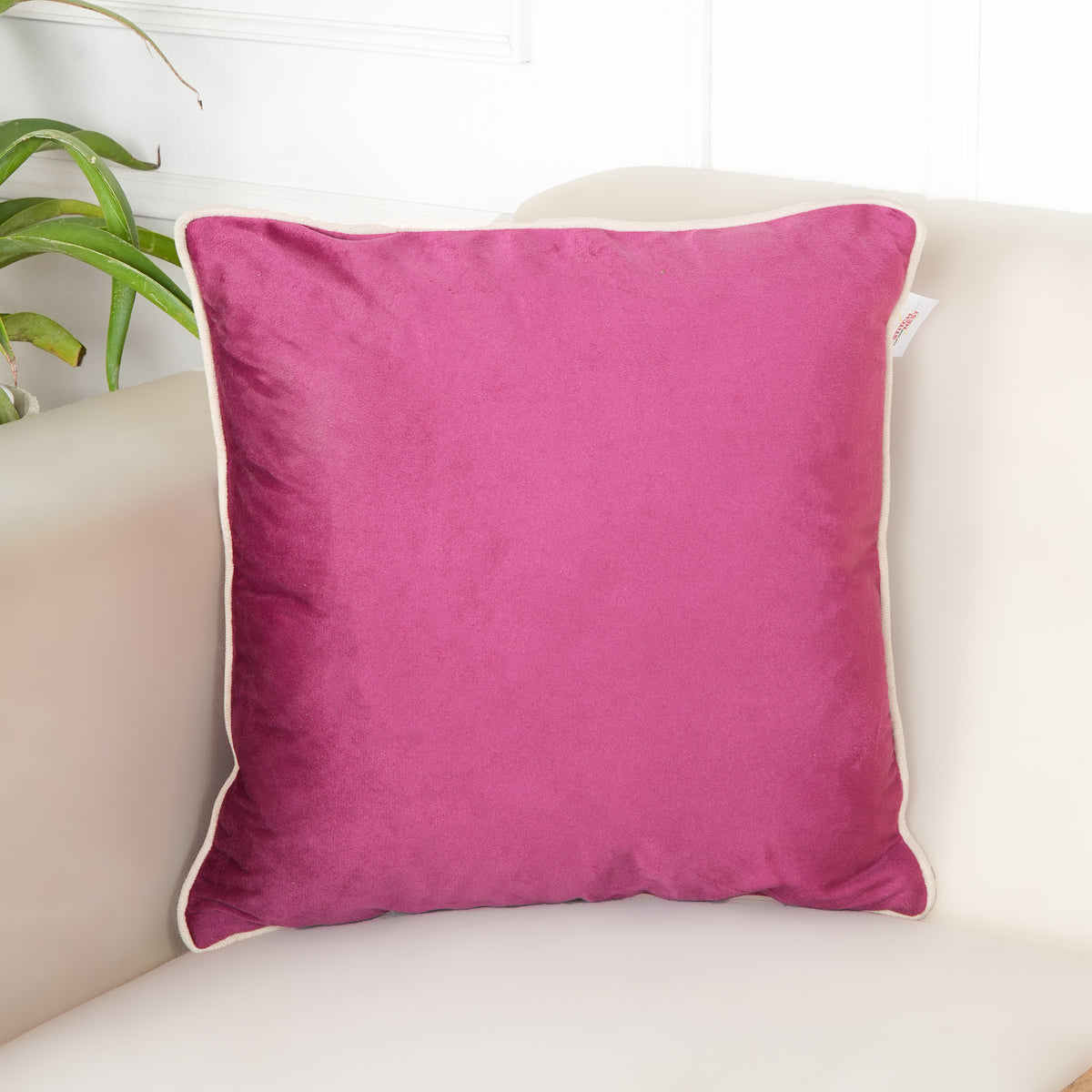 Set of 2 (24x24 inches),Maroon
