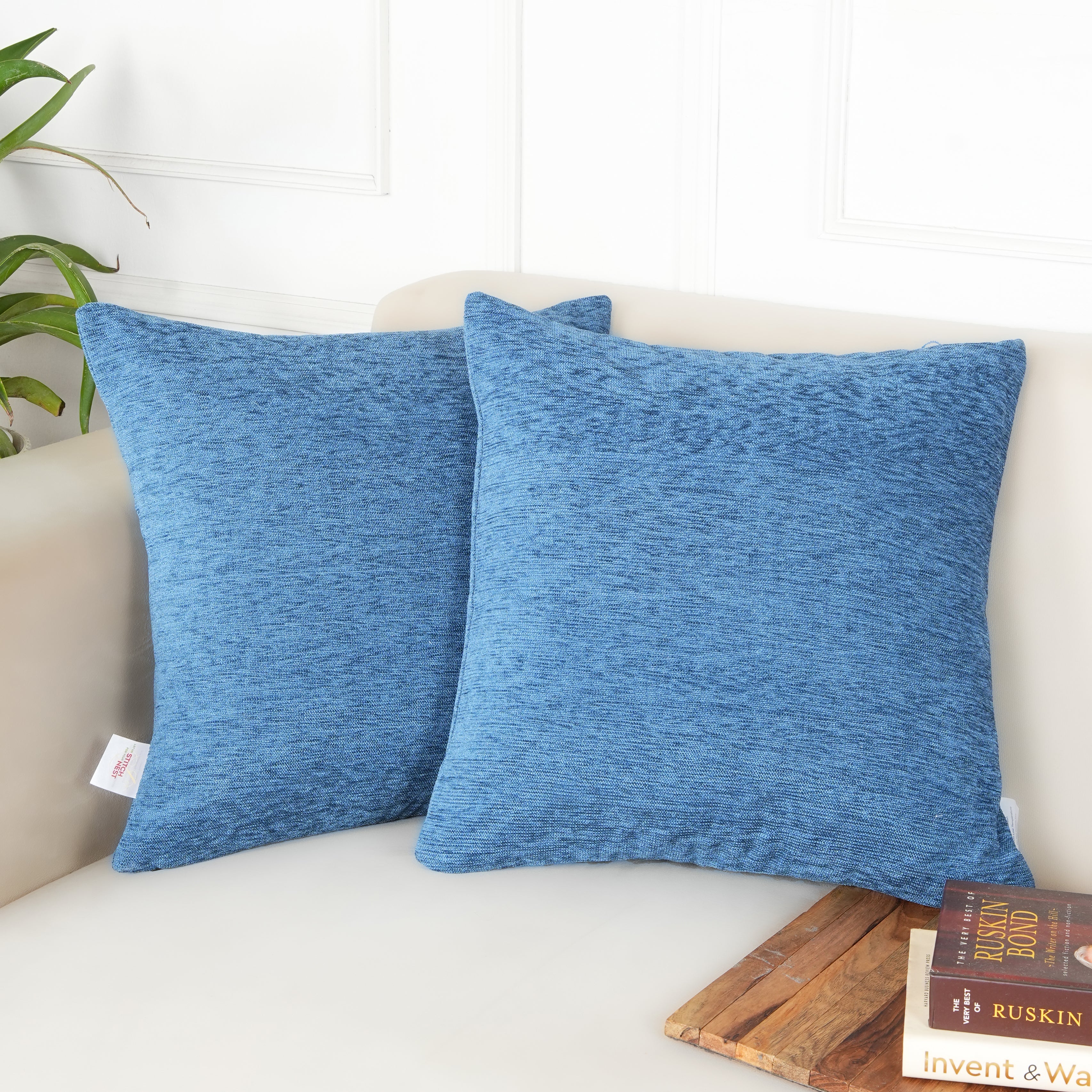Set of 2 (16x16 inches),Blue