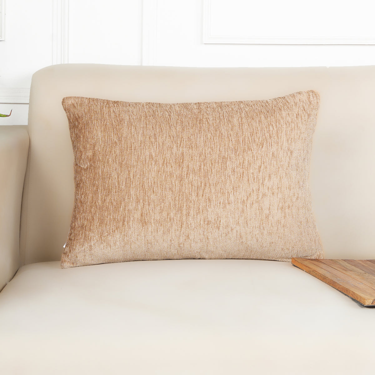 Set of 2 (12x18 inches),Dark Beige