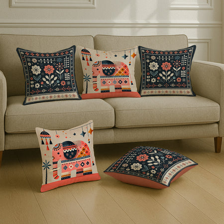 Set of 5 (16x16 in),Gaja