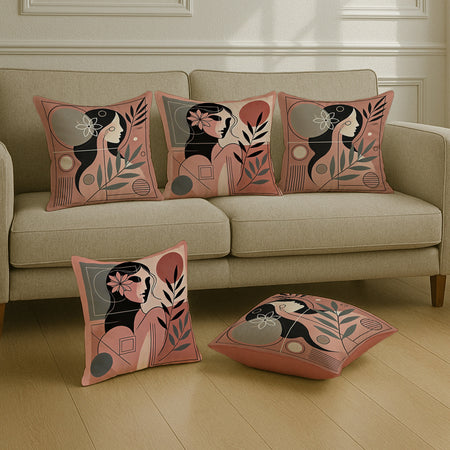 Set of 5 (16x16 in),Leaflight