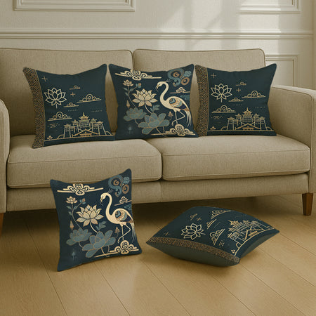 Set of 5 (16x16 in),Moonlight
