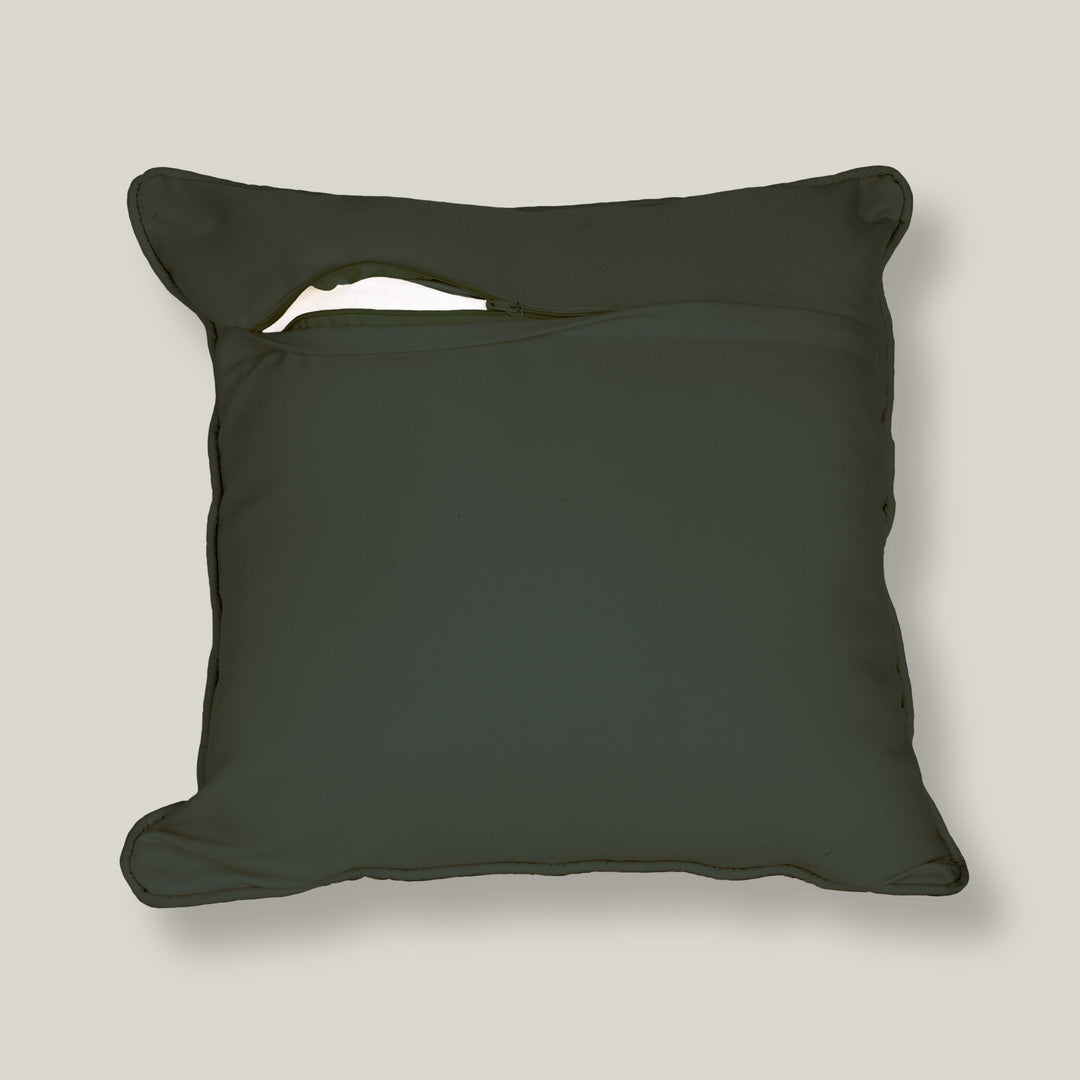 Elegant Satin Cushion Covers – Lotus Pattern & Gold Detailing for Ethnic Interiors | 16x16 Inches | Set of 5