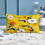 Load image into Gallery viewer, Soft Touch Luxurious Printed Floral Cotton Canvas Rectangular Cushion Cover Set of 2