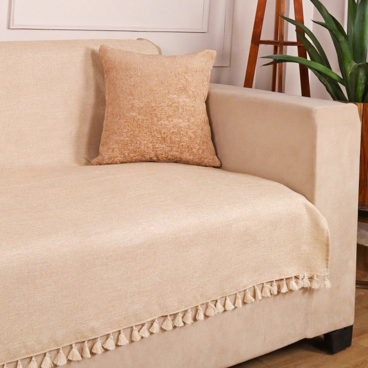 2 Seater Full (48x60 Inch),Beige