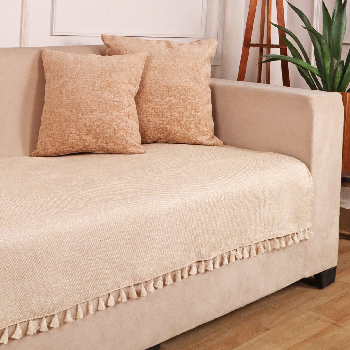 1 Seater Half (24x30 Inch),Beige