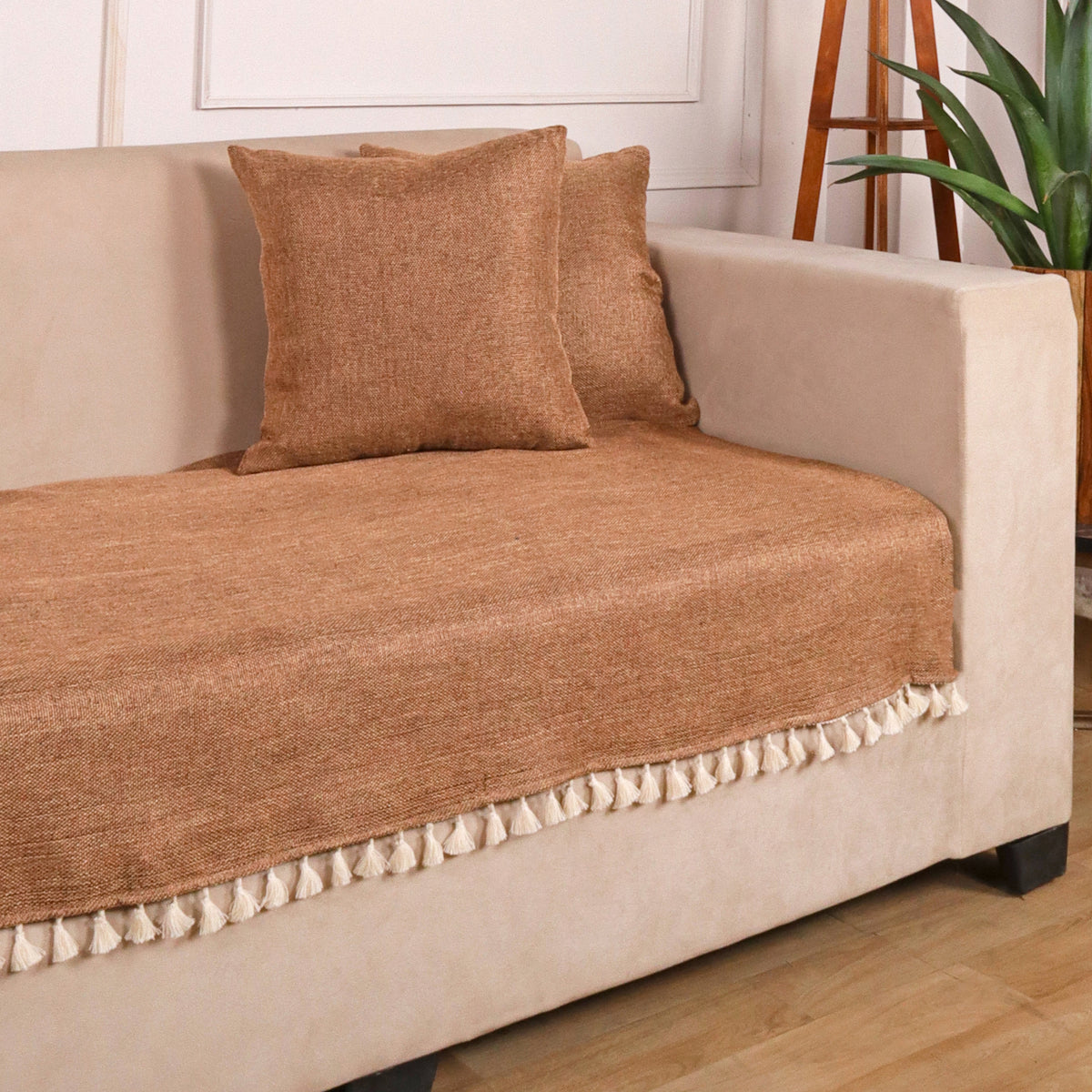 1 Seater Half (24x30 Inch),Brown