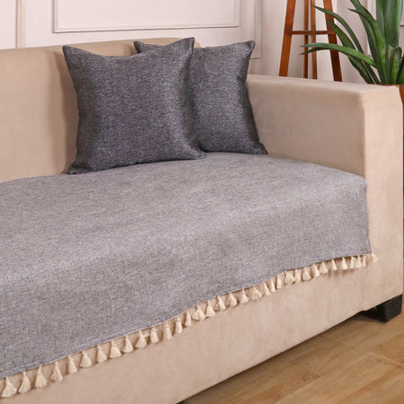 1 Seater Half (24x30 Inch),Grey