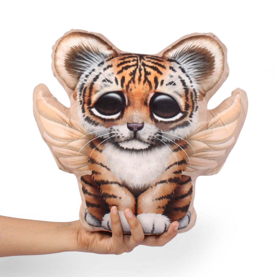 Addorable Cuddly and Perfect Plush Cute Shaped Cushion for all ages - Tiger