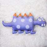 Load image into Gallery viewer, Addorable Cuddly and Perfect Plush Cute Shaped Cushion for all ages - Dino Purple