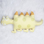 Load image into Gallery viewer, Addorable Cuddly and Perfect Plush Cute Shaped Cushion for all ages - Dino Yellow