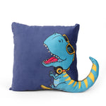 Load image into Gallery viewer, Addorable Cuddly and Perfect Plush Cute Shaped Cushion for all ages - Dino Skates