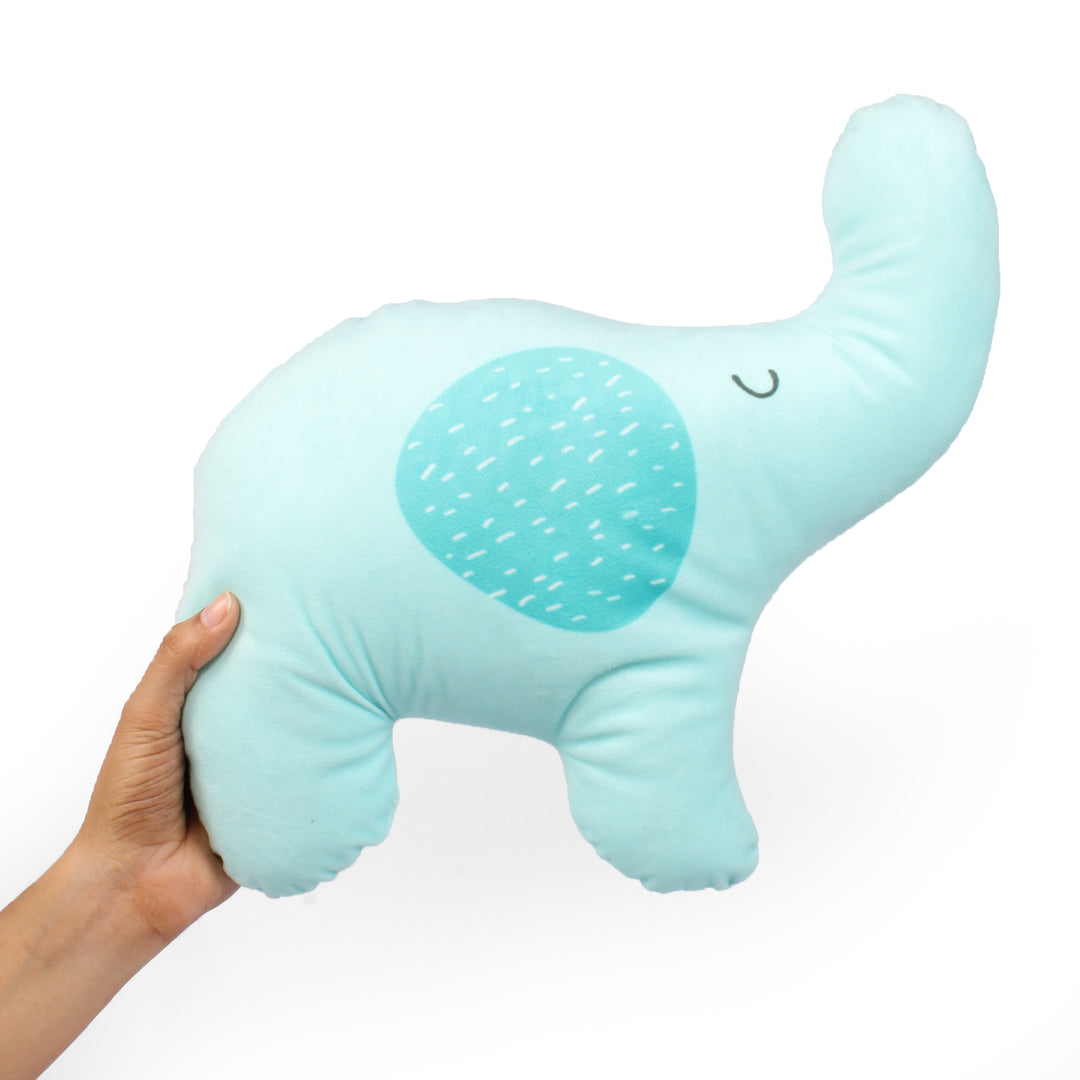 Addorable Cuddly and Perfect Plush Cute Shaped Cushion for all ages - Elephant