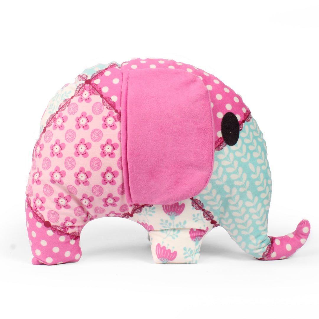Addorable Cuddly and Perfect Plush Cute Shaped Cushion for all ages - Pink Eleph