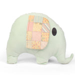 Load image into Gallery viewer, Addorable Cuddly and Perfect Plush Cute Shaped Cushion for all ages - Green Elephant