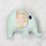 Load image into Gallery viewer, Addorable Cuddly and Perfect Plush Cute Shaped Cushion for all ages - Green Elephant