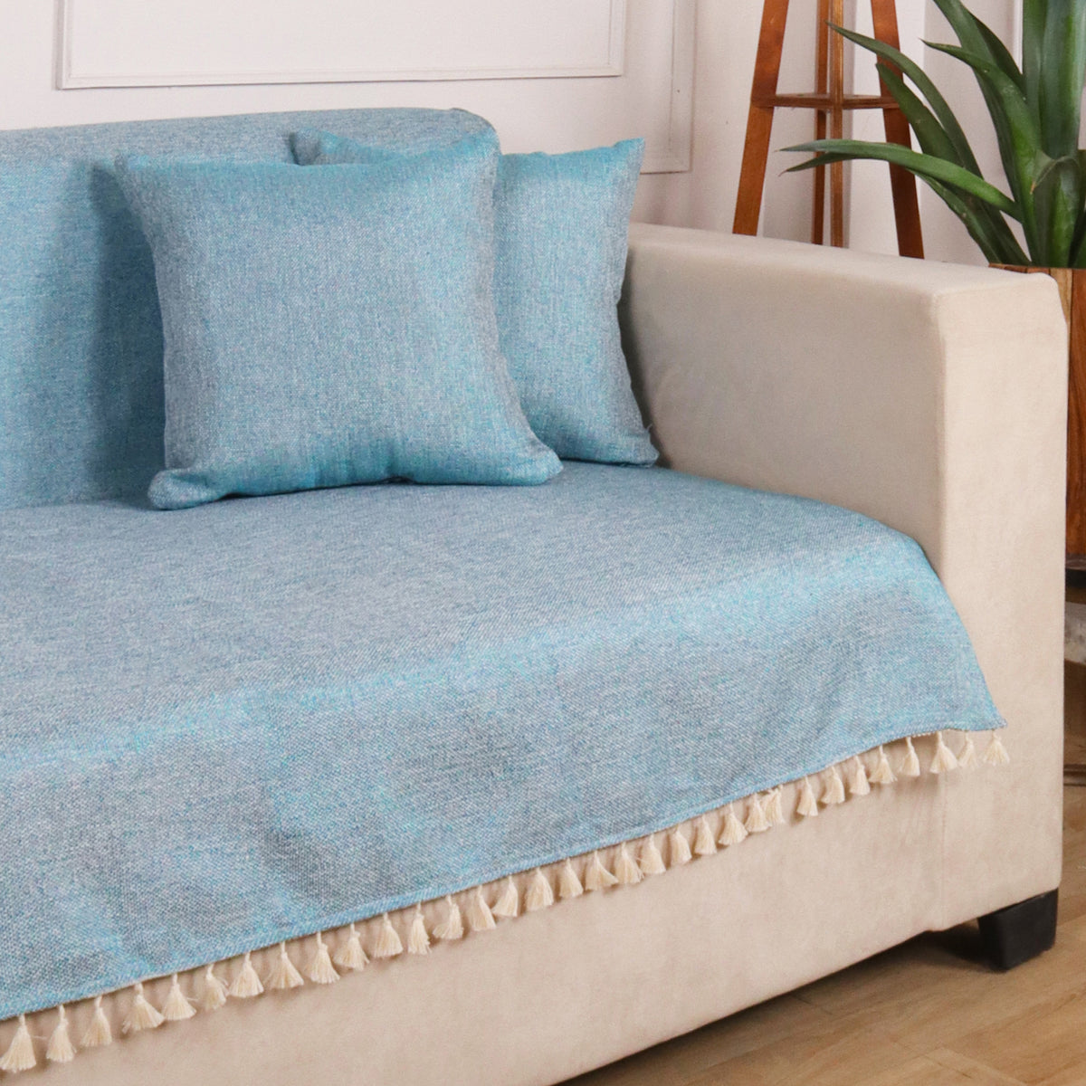 2 Seater Full (48x60 Inch),Turquoise
