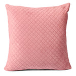 Load image into Gallery viewer, Both Side Quilted Velvet Cushion Cover (Set of 5), Peach