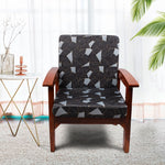 Load image into Gallery viewer, Shards Stretchable/Spandex Printed Sofa Slip Cover