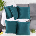 Load image into Gallery viewer, Both Side Quilted Velvet Cushion Cover (Set of 5), luxury