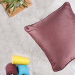Load image into Gallery viewer, Velvet Cushion Cover With Piping - Perfect for Home Décor Set of 2, Peach
